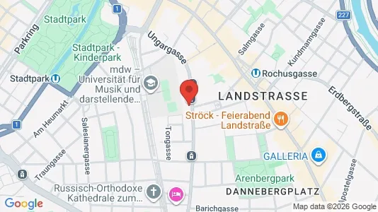 Apartments for rent i Vienna Landstraße - kort over placeringen