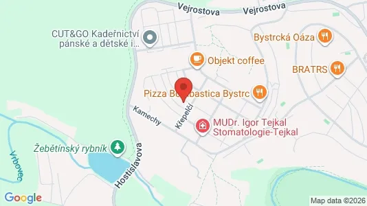 Apartments for rent i Brno-Bystrc - kort over placeringen