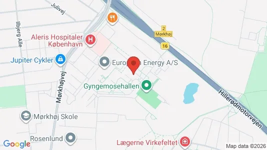 Apartments for rent i Søborg - kort over placeringen