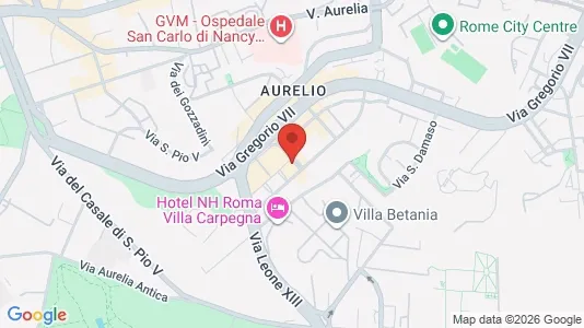 Apartments for rent i Roma Municipio XIII – Aurelia - kort over placeringen