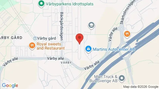 Apartments for rent i Huddinge - kort over placeringen