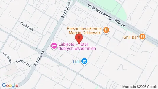 Rooms for rent i Lublin - kort over placeringen