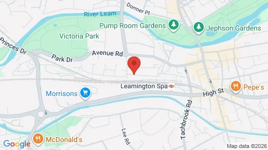 Apartments for rent i Leamington spa - Warwickshire - kort over placeringen