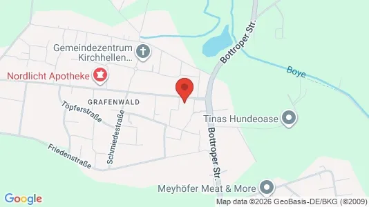 Apartments for rent i Bottrop - kort over placeringen