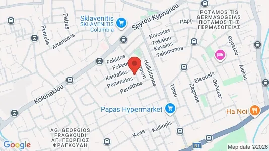 Apartments for rent i Germasogeia - kort over placeringen