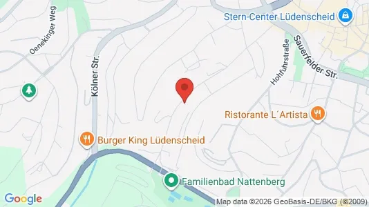 Apartments for rent i Märkischer Kreis - kort over placeringen