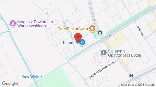 Apartments for rent i Warszawa Wilanów - kort over placeringen