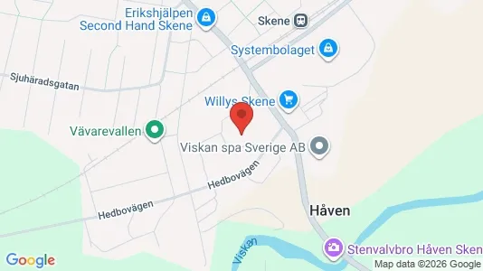 Apartments for rent i Mark - kort over placeringen