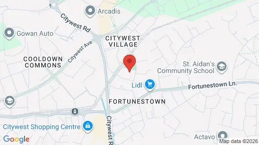 Apartments for rent i Dublin 24 - kort over placeringen