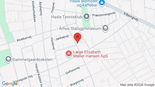 Apartments for rent i Åbyhøj - kort over placeringen