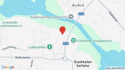 Apartments for rent i Jyväskylä - kort over placeringen