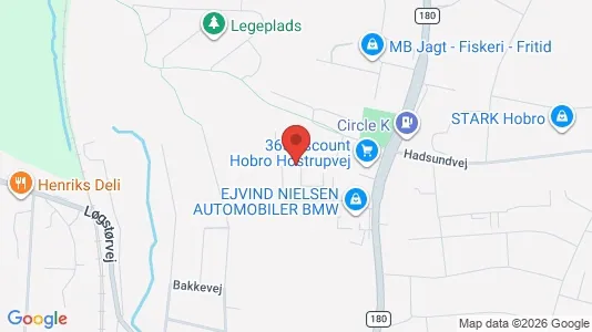 Apartments for rent i Hobro - kort over placeringen