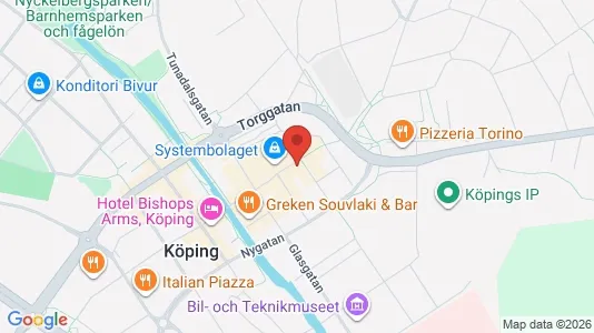 Apartments for rent i Köping - kort over placeringen