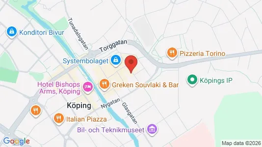 Apartments for rent i Köping - kort over placeringen