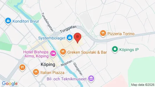 Apartments for rent i Köping - kort over placeringen