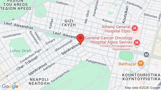 Apartments for rent i Athens Ampelokipoi - kort over placeringen