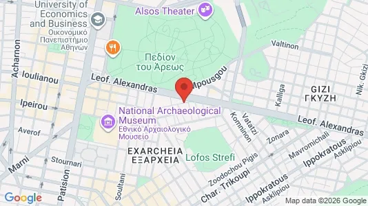 Apartments for rent i Athens Ampelokipoi - kort over placeringen