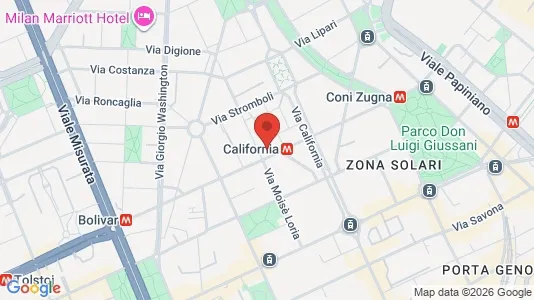 Rooms for rent i Milano Zona 6 - Barona, Lorenteggio - kort over placeringen