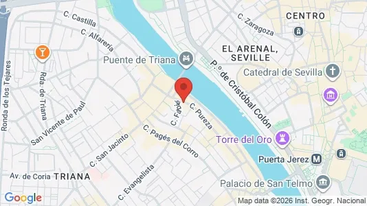 Apartments for rent i Alfarería - kort over placeringen