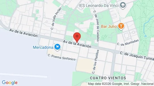 Apartments for rent i Madrid Latina - kort over placeringen
