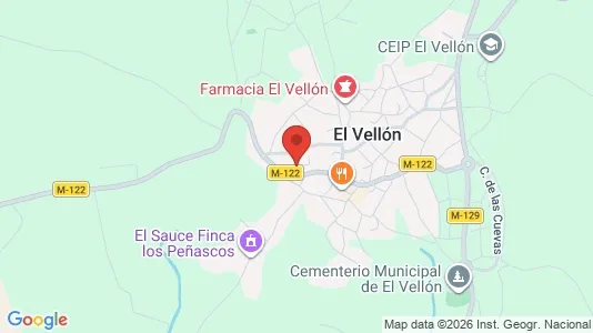 Apartments for rent i El Vellón - kort over placeringen