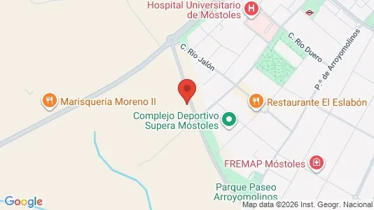 Apartments for rent i Móstoles - kort over placeringen
