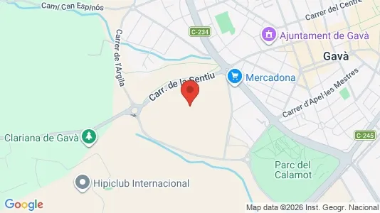 Apartments for rent i Castelldefels - kort over placeringen