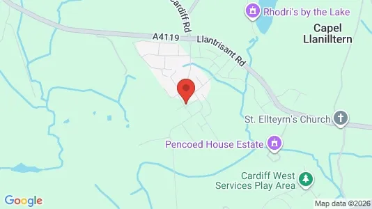 Apartments for rent i Cardiff - South Glamorgan - kort over placeringen