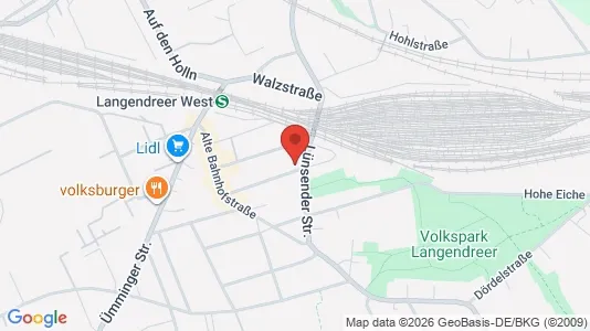 Apartments for rent i Gelsenkirchen - kort over placeringen