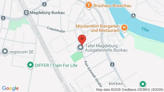 Apartments for rent i Magdeburg - kort over placeringen