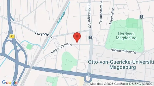 Apartments for rent i Magdeburg - kort over placeringen