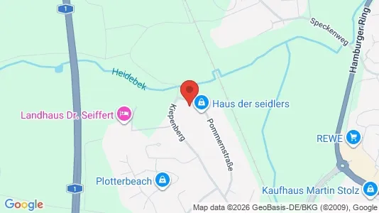 Apartments for rent i Ostholstein - kort over placeringen