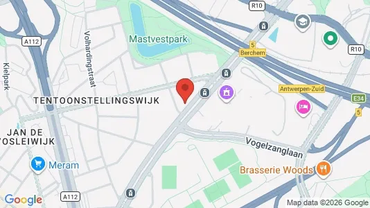 Apartments for rent i Stad Antwerp - kort over placeringen
