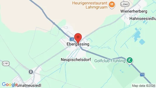 Apartments for rent i Ebergassing - kort over placeringen