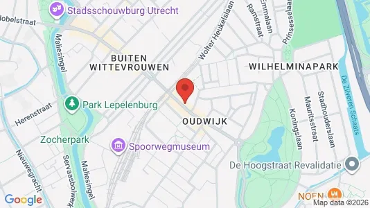 Apartments for rent i Utrecht Oost - kort over placeringen