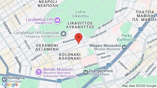 Apartments for rent i Athens Ampelokipoi - kort over placeringen