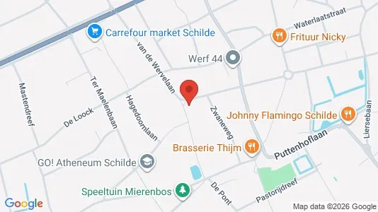 Apartments for rent i Schilde - kort over placeringen