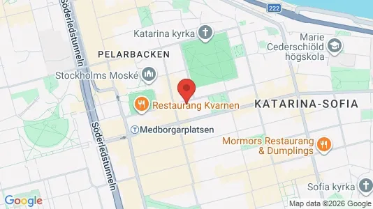 Apartments for rent i Södermalm - kort over placeringen