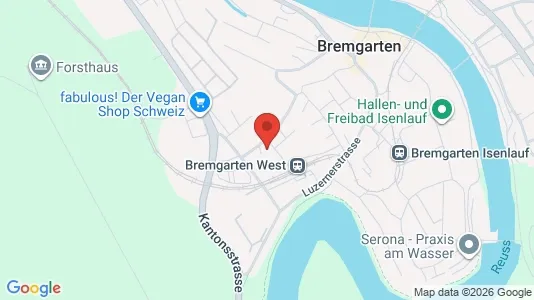 Apartments for rent i Bremgarten - kort over placeringen
