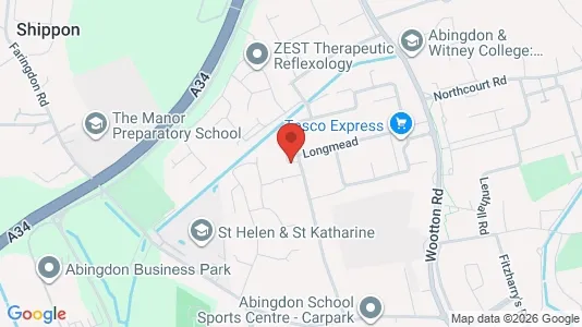 Apartments for rent i Abingdon - Oxfordshire - kort over placeringen