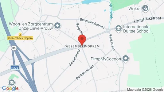 Apartments for rent i Wezembeek-Oppem - kort over placeringen