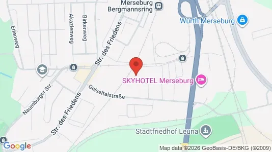 Apartments for rent i Saalekreis - kort over placeringen