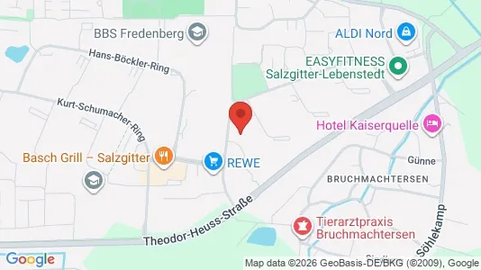 Apartments for rent i Salzgitter - kort over placeringen