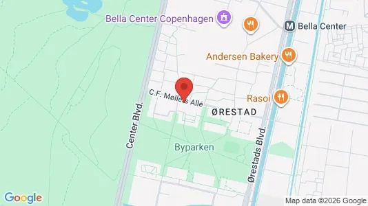 Apartments for rent i Copenhagen S - kort over placeringen