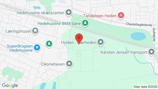 Apartments for rent i Hedehusene - kort over placeringen