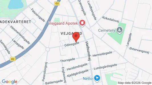 Apartments for rent i Aalborg Center - kort over placeringen
