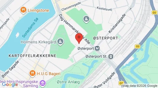 Apartments for rent i Østerbro - kort over placeringen