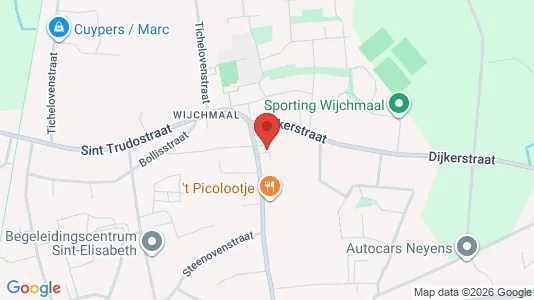 Apartments for rent i Peer - kort over placeringen
