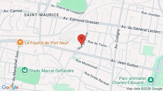Apartments for rent i La Rochelle - kort over placeringen