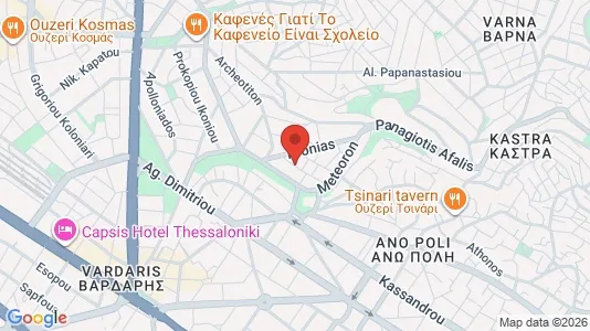 Apartments for rent i Neapoli-Sykies - kort over placeringen